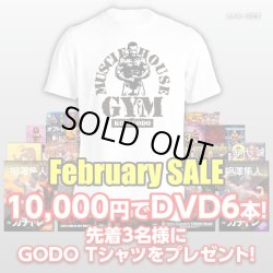 画像1: 1万円でDVD6本！先着3名様にGODO Tシャツをプレゼント！【MMJ会員限定】