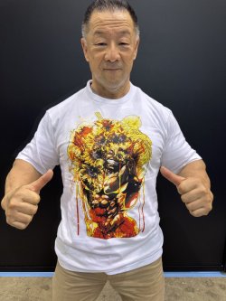 画像1: ”狂気の男“合戸孝二スペシャルTシャツ